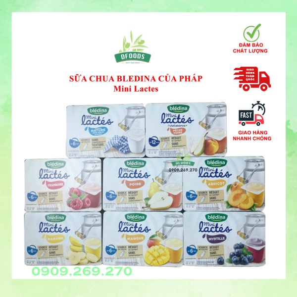 Sữa chua Bledina Pháp 6m 12m ( Mẫu Mới)