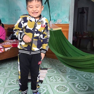 [Ảnh thật] Set 3 món cho bộ đồ bé trai rằn ri