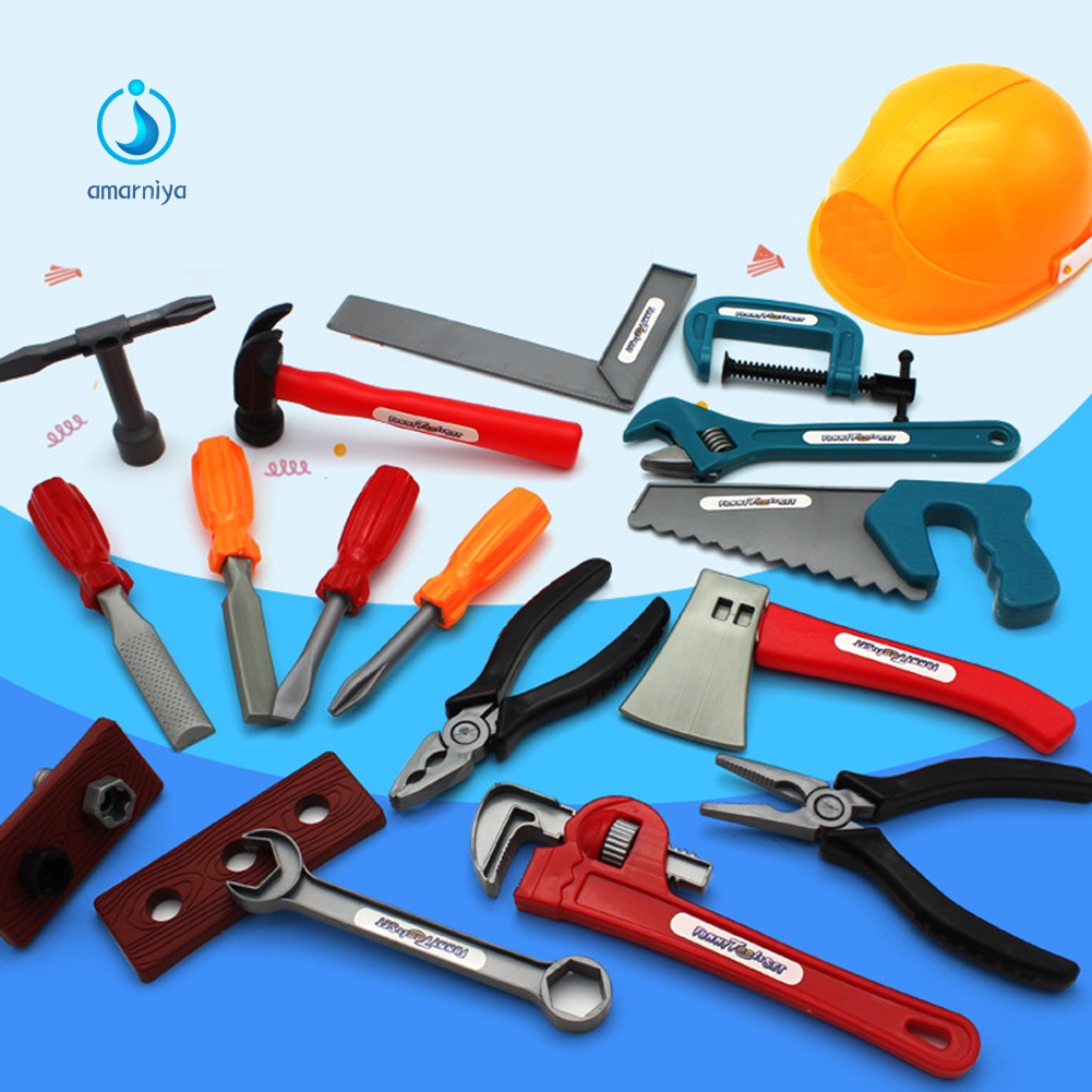 Bộ Đồ Chơi Sửa Chữa 22 Món Bằng Nhựa Cho Bé Trai