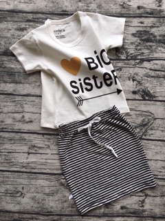 Set bộ cotton bé gái