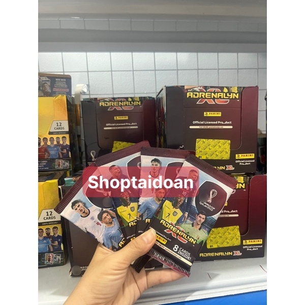 Gói Thẻ Lẻ Pack Lẻ Panini i Adrenalyn XL Qatar WCUP 2022