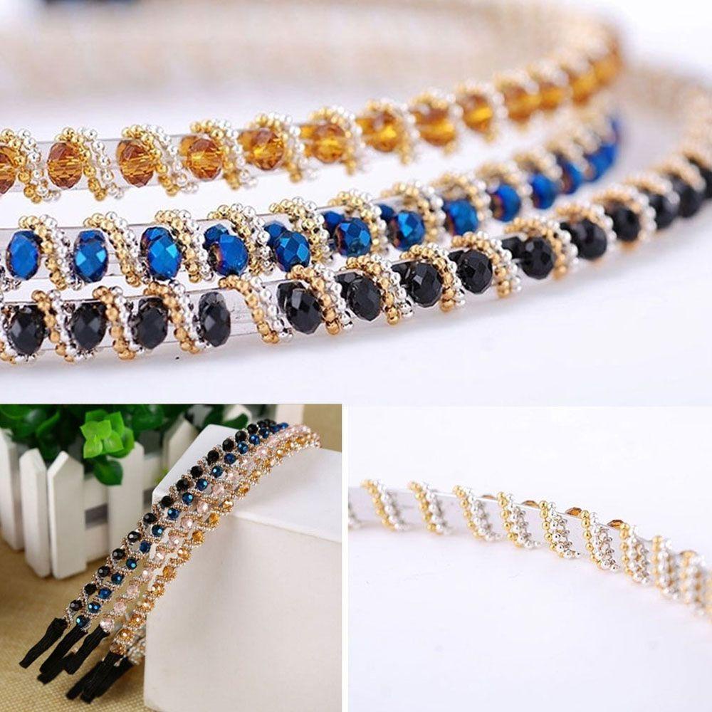 Dây Cột Tóc Kim Loại 1 Cái 4 Màu Tùy Chọn