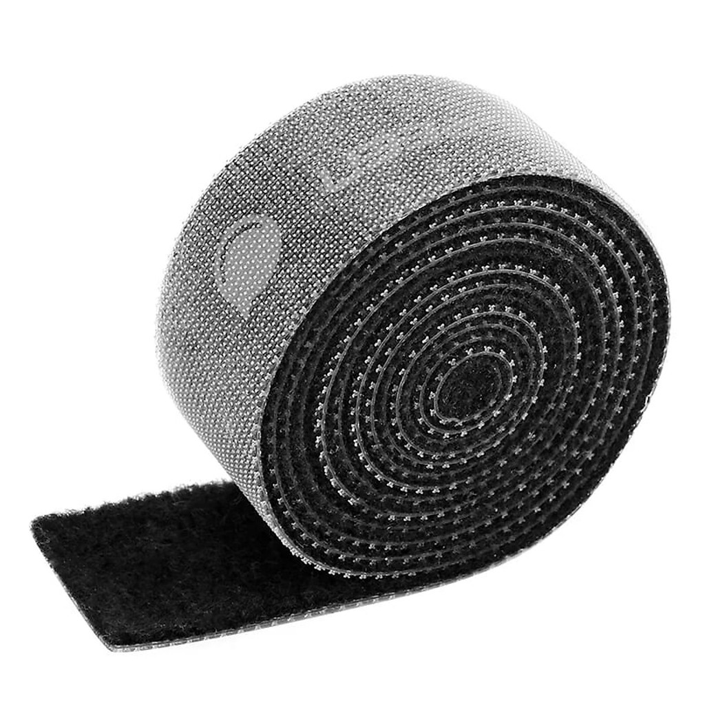 Dây Dán Velcro Tiện Dụng 5M Ugreen 40356 (Màu Xám) - Hàng chính hãng