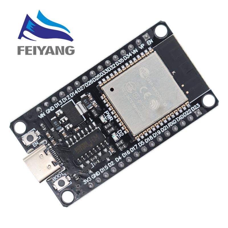 Bản Mạch Phát Triển ESP32 TYPE-C USB CH340C WiFi+ Bluetooth Lõi Kép ESP32-Devktec-32 ESP-WROOM-32