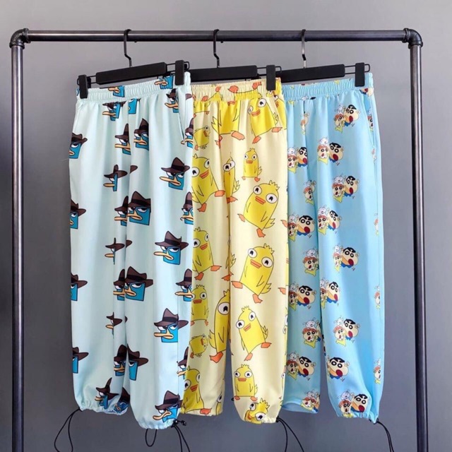 Quần Cartoon Pant Dễ Thương Video+Ảnh Thật