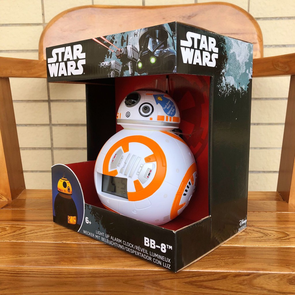 Đồng Hồ Báo Thức Điện Tử Star War Bb8