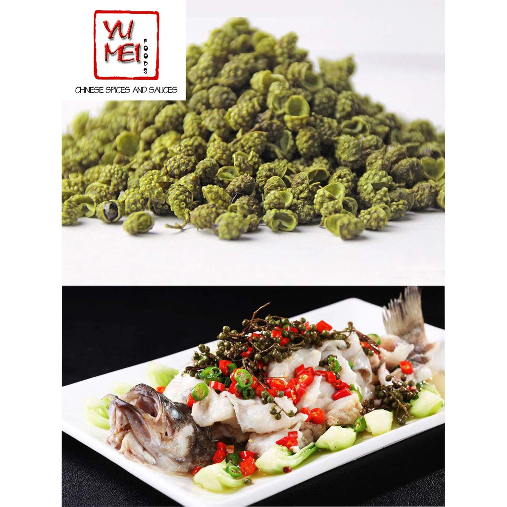 Hoa Xuyên Tiêu Xanh Green Pepper Sichuan 50gr