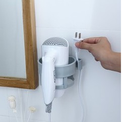 Giá treo máy sấy tóc hít tường tiện dụng