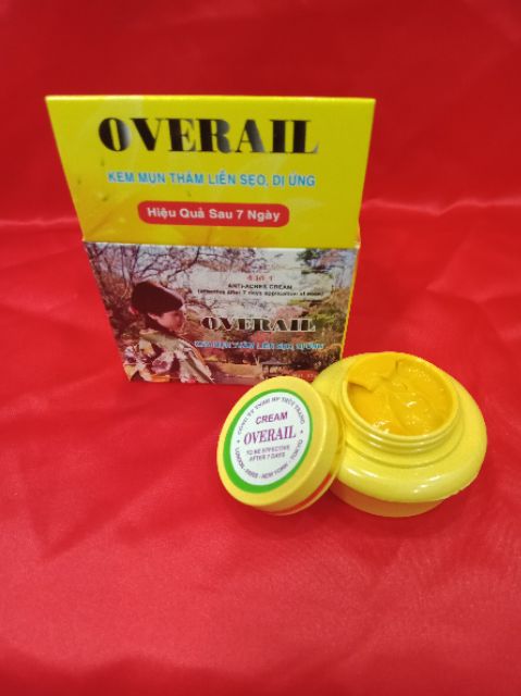 Kem mụn OVERAIL 15 g