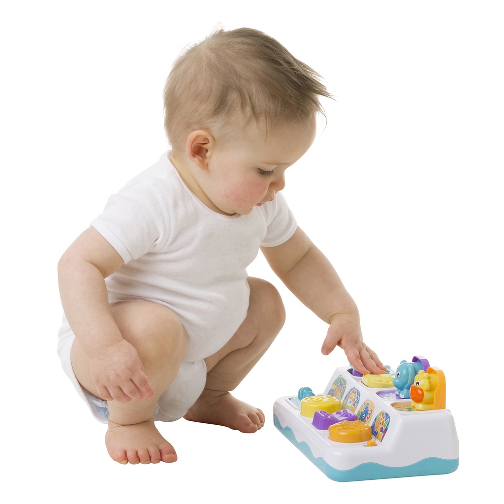 Đồ chơi những người bạn rừng xanh phát nhạc có đèn Playgro, cho bé từ 12 tháng