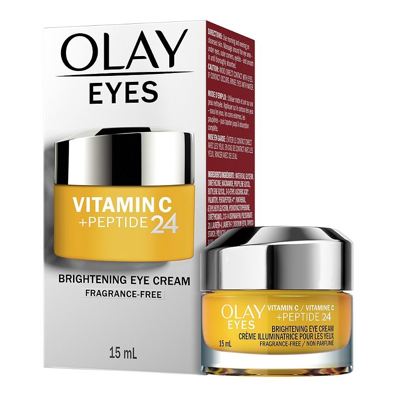 Kem dưỡng mắt Olay Vitamin C + Peptide 24 Brightening Eye Cream