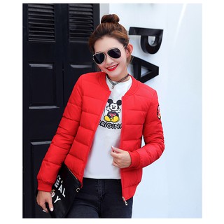 Áo phao nữ dáng bo siêu ấm