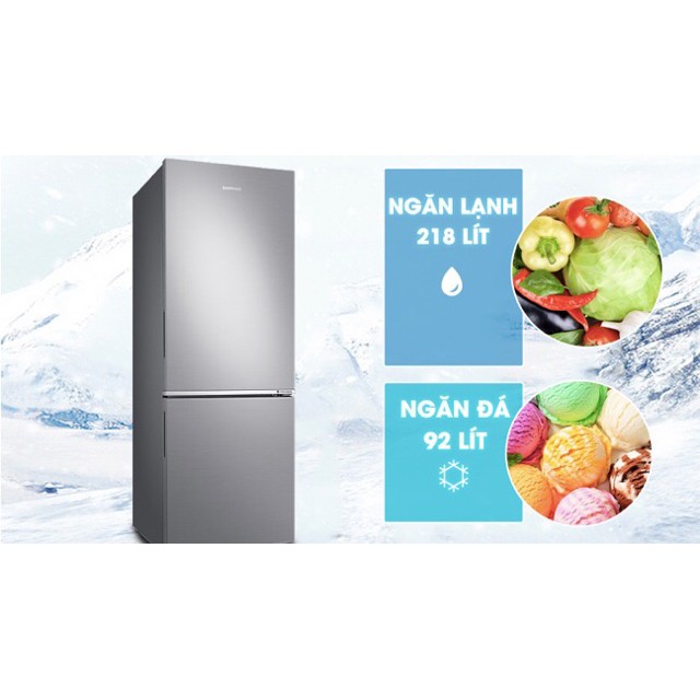 [ VẬN CHUYỂN MIỄN PHÍ KHU VỰC HÀ NỘI ] Tủ lạnh Samsung Inverter 310 lít RB30N4010S8/SV