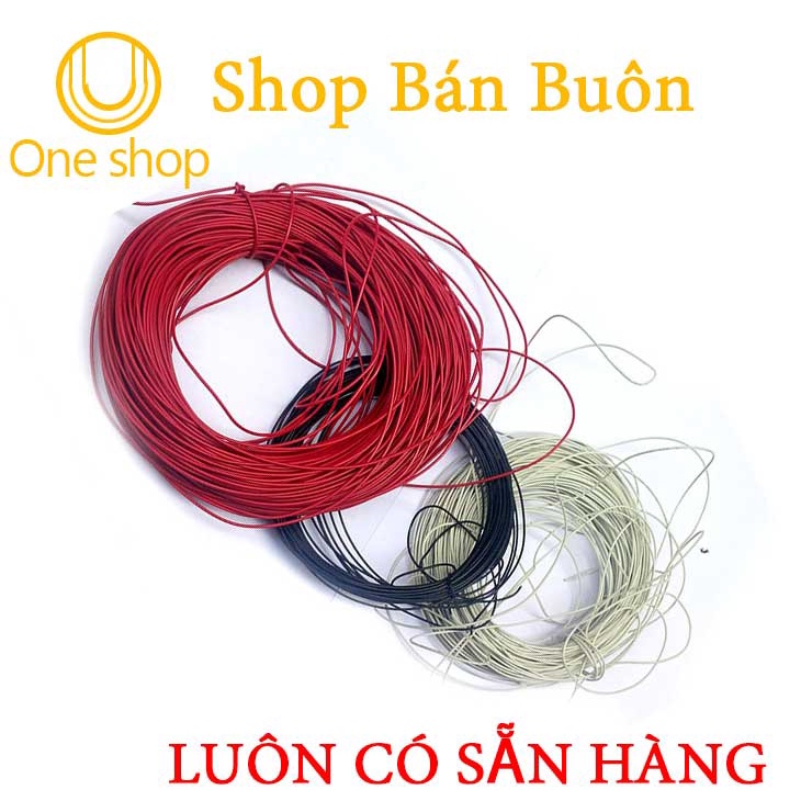 Dây Điện Nhỏ Nguyên Cuộn ( Lõi nhiều Sợi ) Dài 100m