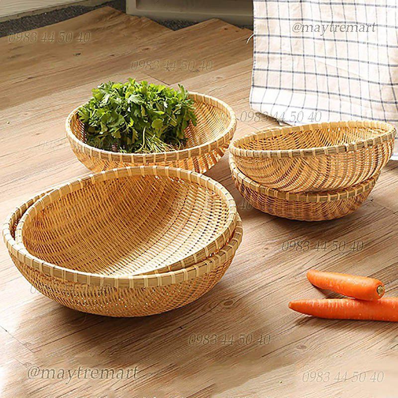 Rổ tre 30cm