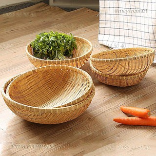 Rổ tre 30cm