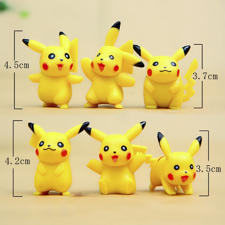 Pikachu trang trí - Phụ kiện trang trí bánh kem