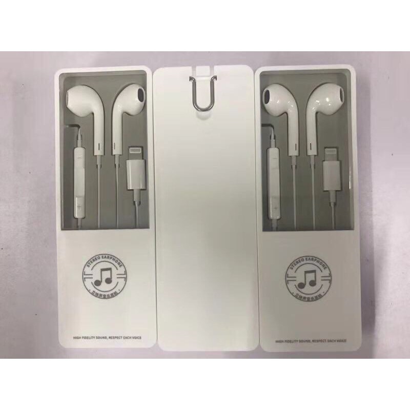 Tai Nghe IPhone 6/7/8/X/11/12 promax, có mic đàm thoại - tặng dây cuốn tai nghe - BH 12 tháng