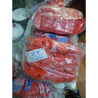(Sỉ)Dép Tổ Ong Màu Đỏ