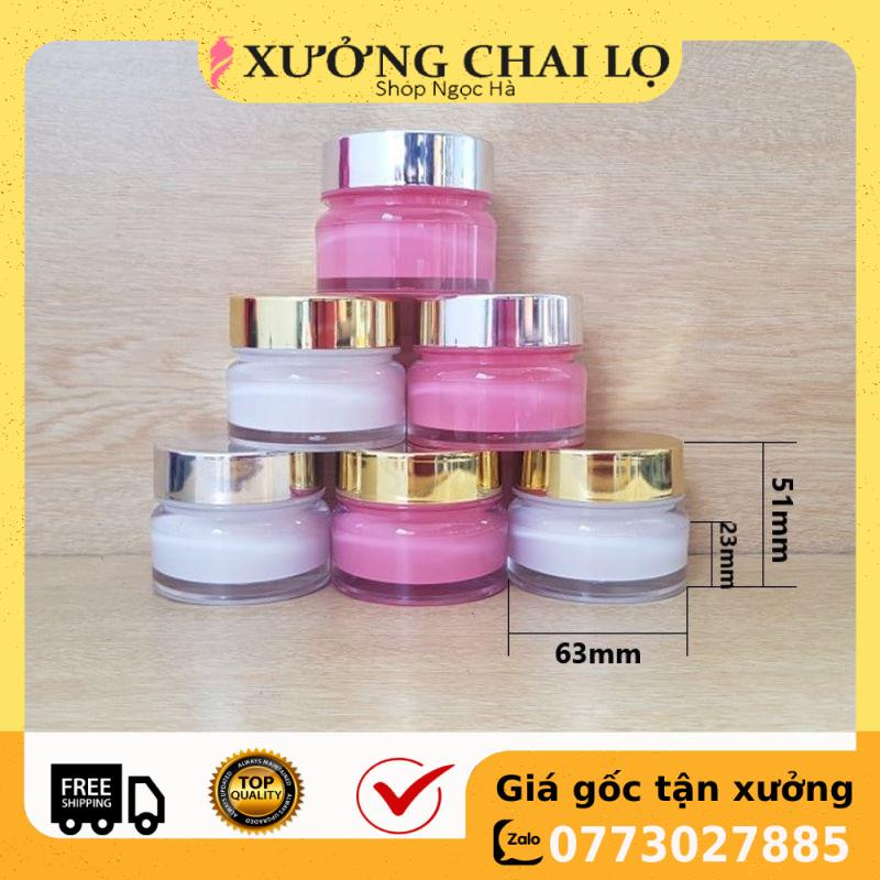 Hủ Đựng Kem ❤ GIÁ RẺ NHẤT ❤ Hủ đựng kem Face cao cấp Q 20g chiết mỹ phẩm, phụ kiện du lịch