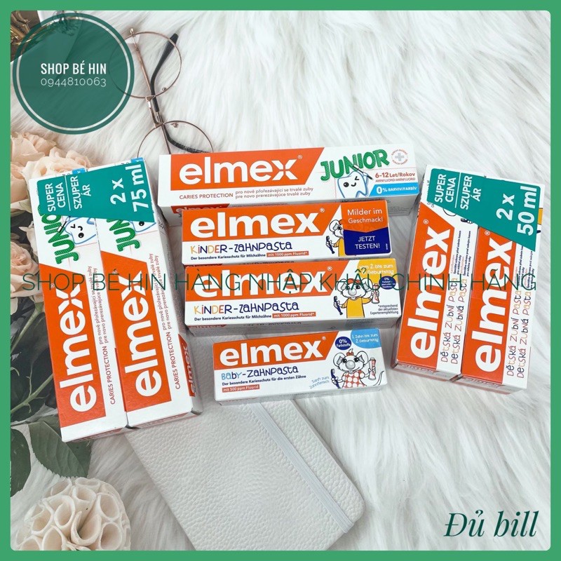 Kem đánh răng trẻ em Elmex