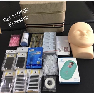 Set đồ học nối mi- Combo mi cơ bản học xong làm luôn