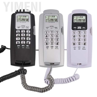 Điện Thoại Bàn Cuộc Gọi Id Gắn Tường Mini Tiện Dụng Cho Gia Đình / Văn Phòng