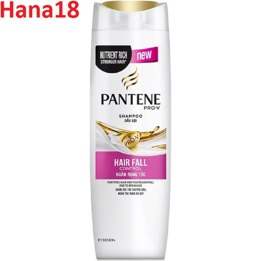 Dầu Gội Đầu 300g Pantene Pro-v Shampoo Hair Fall Control Ngăn Rụng Tóc Hana18 cung cấp 100% hàng chính hãng