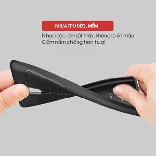 Ốp chống sốc vân da cho Nokia 3