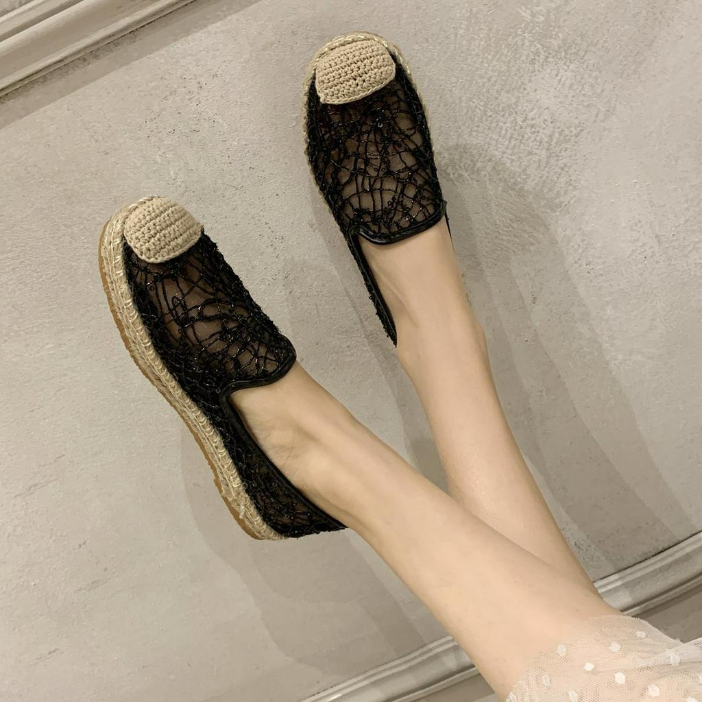 Giày búp bê đế bằng đơn giản thời trang cho nữ