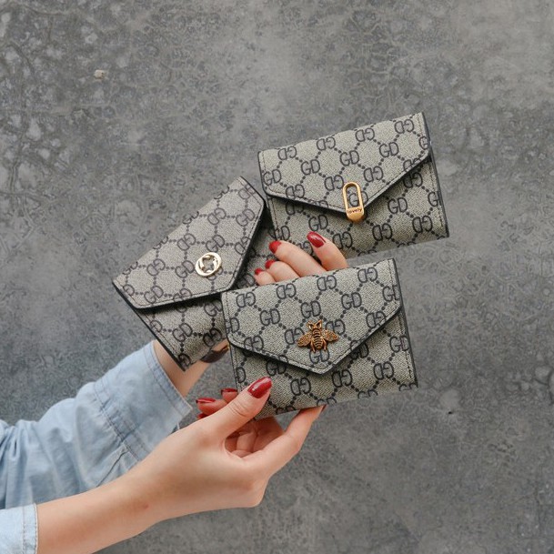 Ví nữ nhỏ xinh mini da mềm thời trang nhiều ngăn giá rẻ bóp đựng tiền V4 | BigBuy360 - bigbuy360.vn