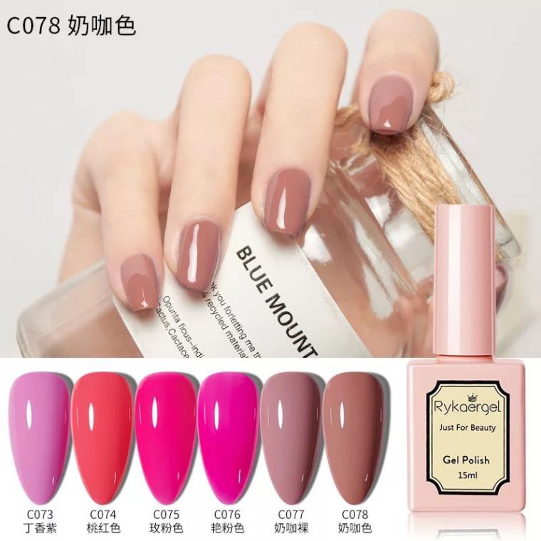 Sơn gel Rykaergel bảng màu 73 - 78 15ml
