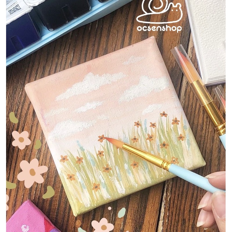 Mini Canvas khung Acrylic mini chuyên dụng dành cho vẽ tranh | BigBuy360 - bigbuy360.vn