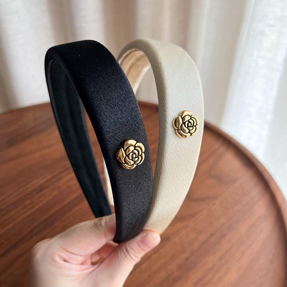 Băng Đô Cài Tóc Hình Hoa Hồng Đơn Giản Ngọt Ngào Cho Nữ