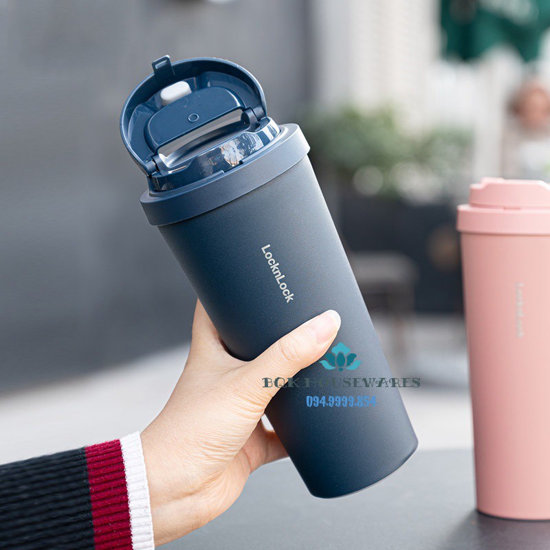 [Mã LIFEXANH24 giảm 10% đơn 99K] [ LOCK&amp;LOCK ] Ly Giữ Nhiệt Lock&amp;Lock 550ml Energetic One-Touch Tumbler LHC3249