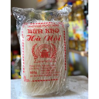 Bún phở khô hà nội - mì gạo gói 500g