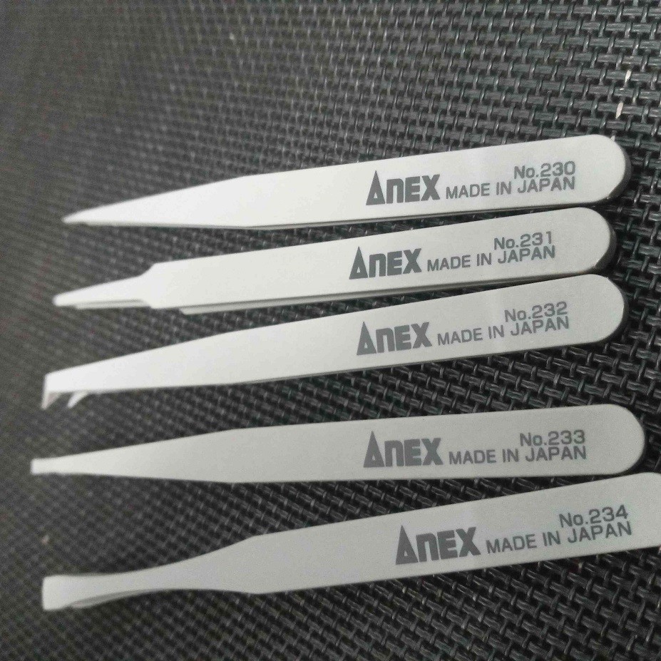 Bộ nhíp bằng nhựa Anex Nhật Bản No.230-5S