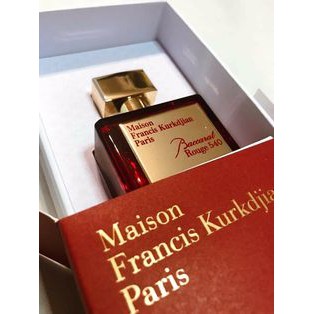 Nước Hoa Maison Francis Kurkdjian Baccarat Rouge 540 100ml Chính hãng