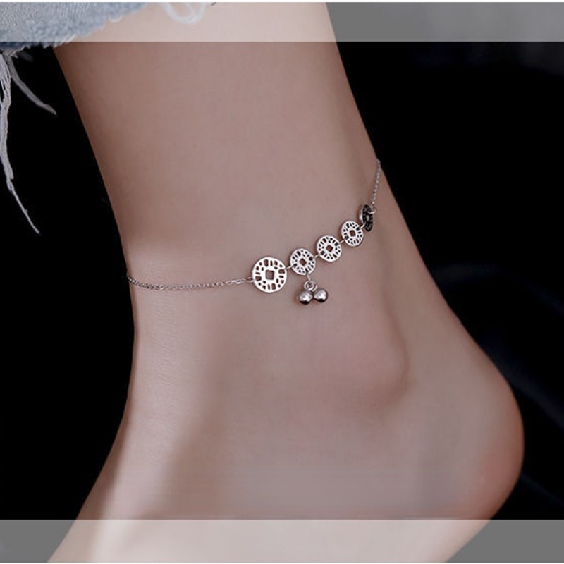 Mặt dây chuyền Vòng chân cổ điển Phong cách cổ điển Thời trang cao cấp Vòng chân mới