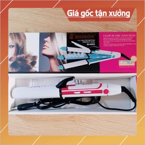 [HOT+FREE SHIP] Máy kẹp duỗi tóc shinon 4in1
