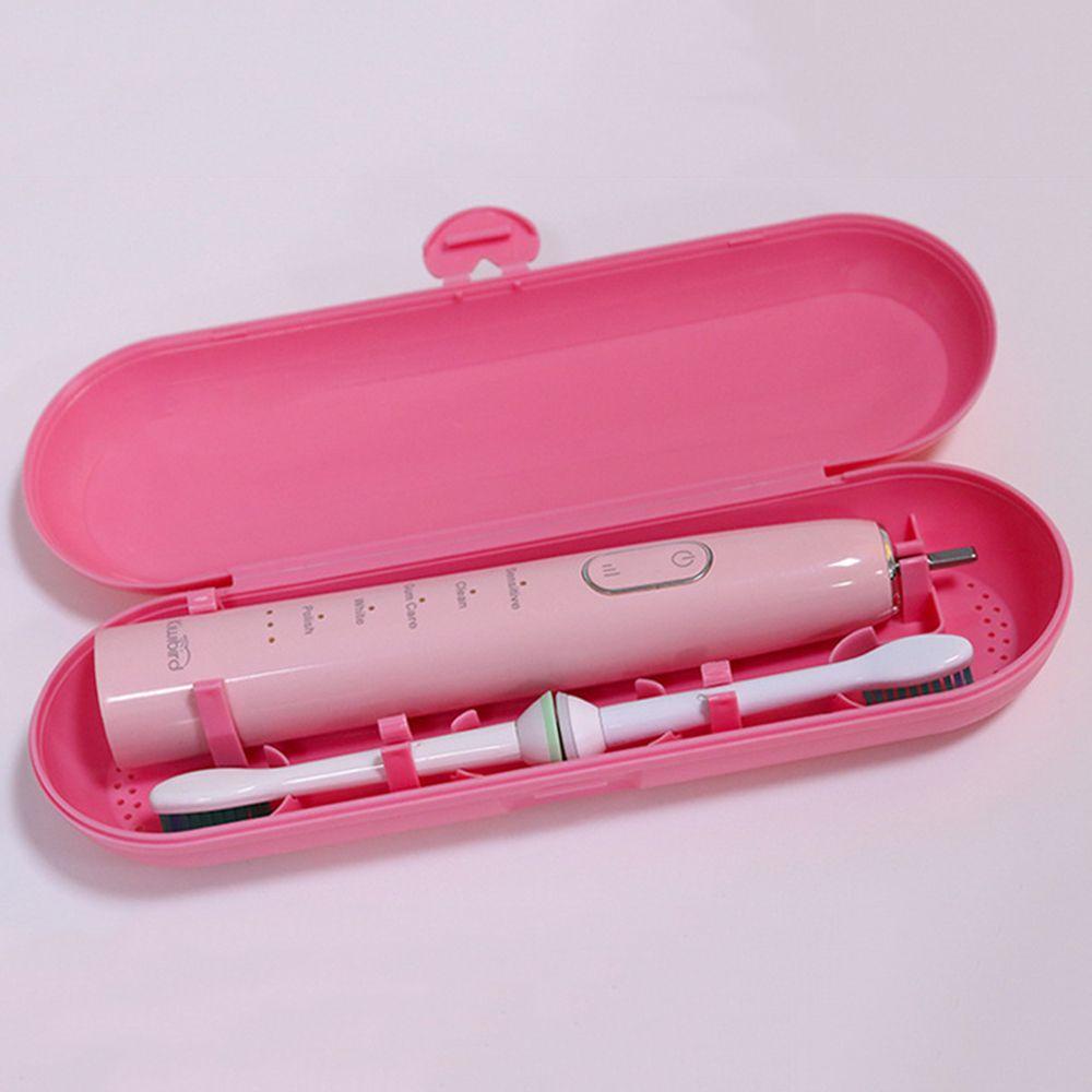 CABEZA Hộp Đựng Bàn Chải Đánh Răng Điện Chống Bụi Màu Trơn Có Thể Sạc Lại Tiện Dụng Khi