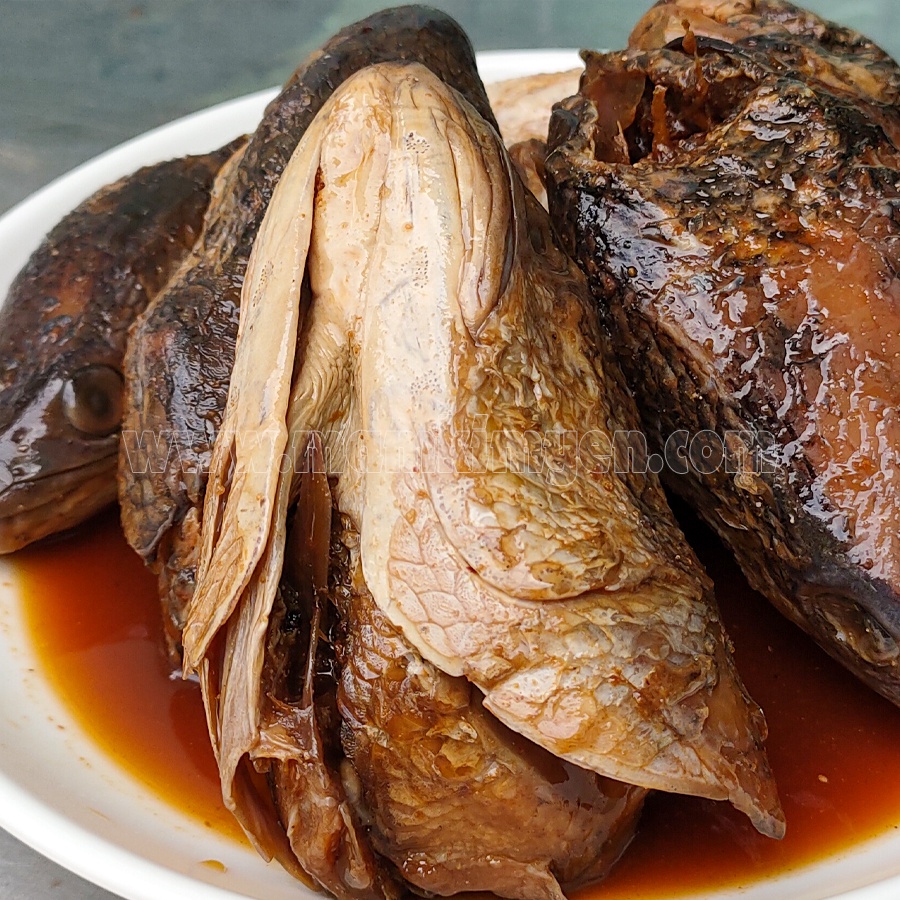 1 Kg Mắm Đầu Cá Lóc Bông Loại To Nhiều Thịt Thơm Ngon Hiệu Kim Yến
