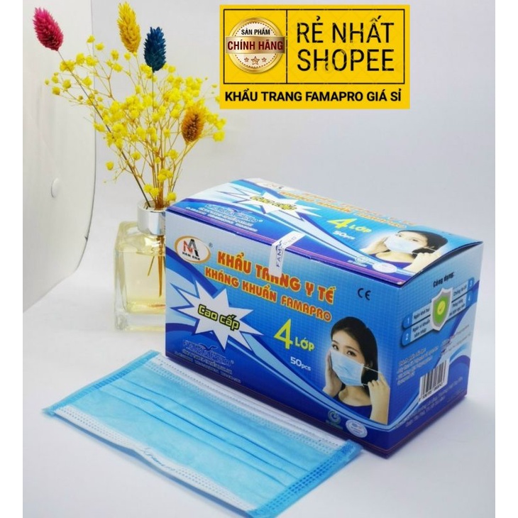Khẩu trang 4 lớp Famapro