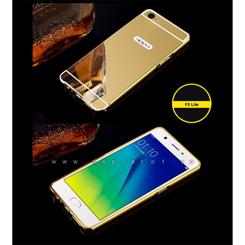 Ốp lưng Oppo F3 Lite vàng