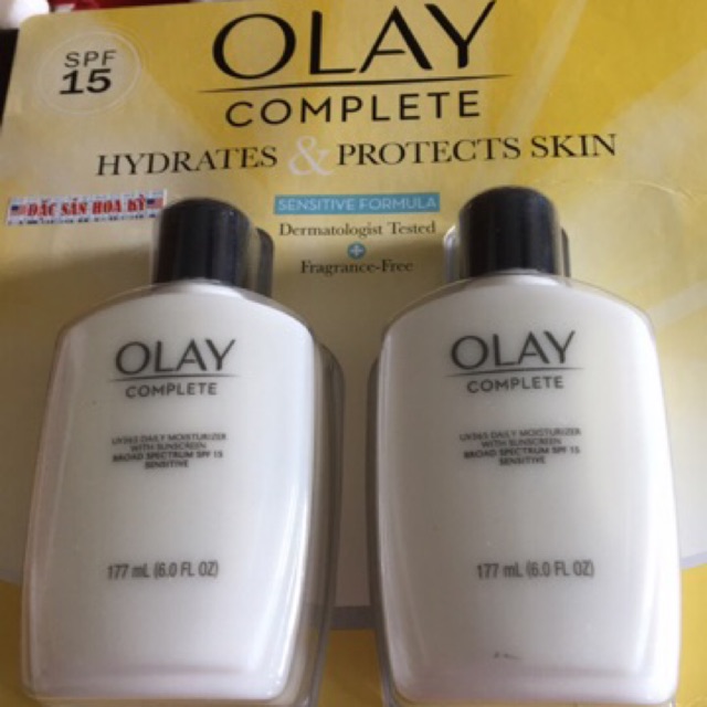 Hàng nội địa Mỹ KEM DƯỠNG ẨM VÀ CHỐNG NẮNG OLAY COMPLETE UV365 DAILY MOISTURIZER WITH SUNSCREEN SPF 15