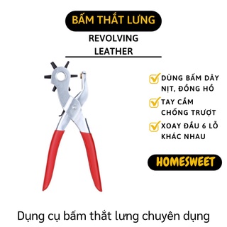 Kìm bấm nịt - dụng cụ bấm lỗ dây nịt, dây da đồng hồ, thắt lưng, giày dép 4662