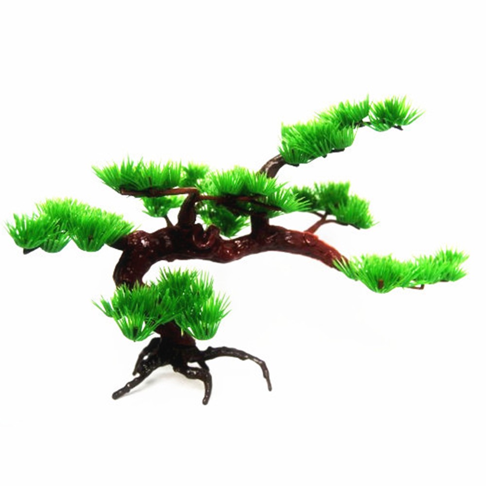 Cây Thông Nhựa Nhân Tạo 13cm Trang Trí Bể Cá