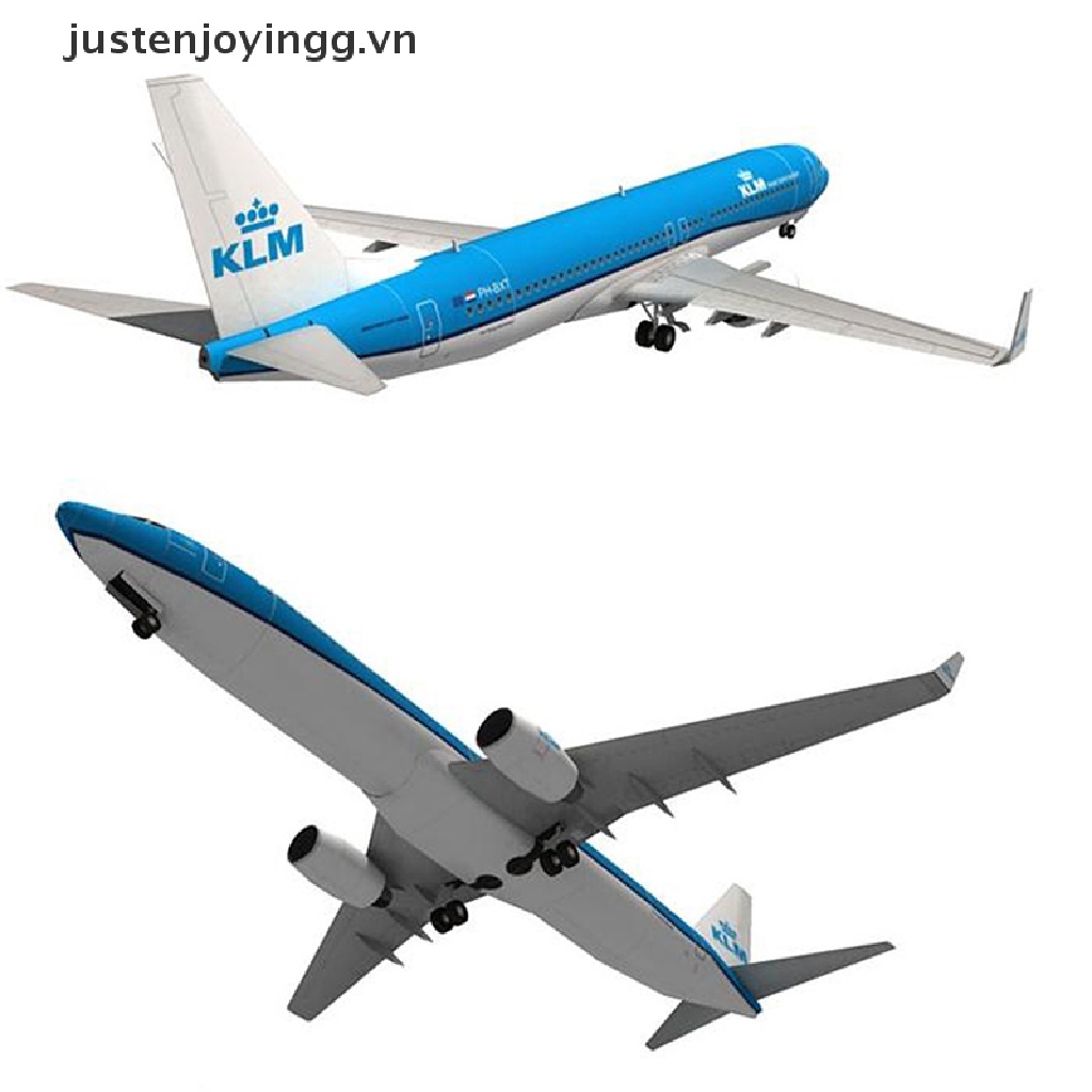 Mô Hình Máy Bay Giấy Boeing 737 3D Độc Đáo Sống Động