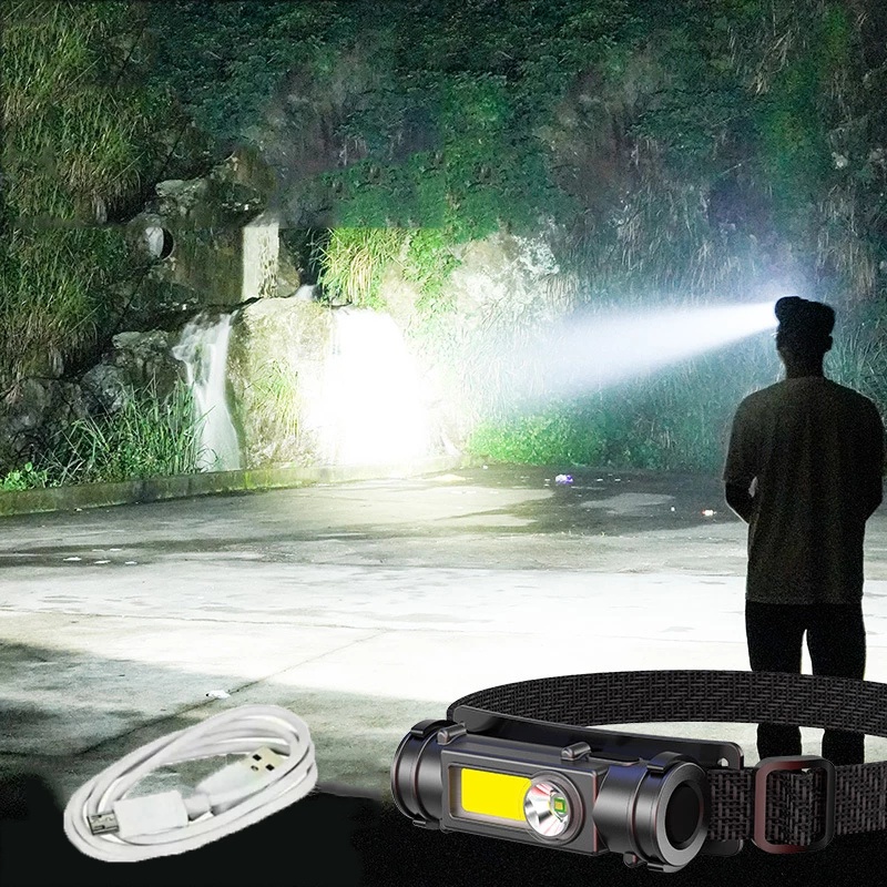 Đèn Pin Đeo Đầu Siêu Sáng Có Thể Sạc Lại Được
