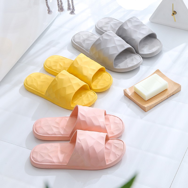 Dép đúc nam nữ Cao Cấp Nguyên Khối, IN NỔI 3D siêu êm chân Lyon